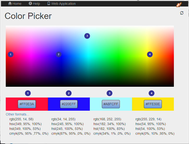 Hex Color Picker - HTML Color Codes